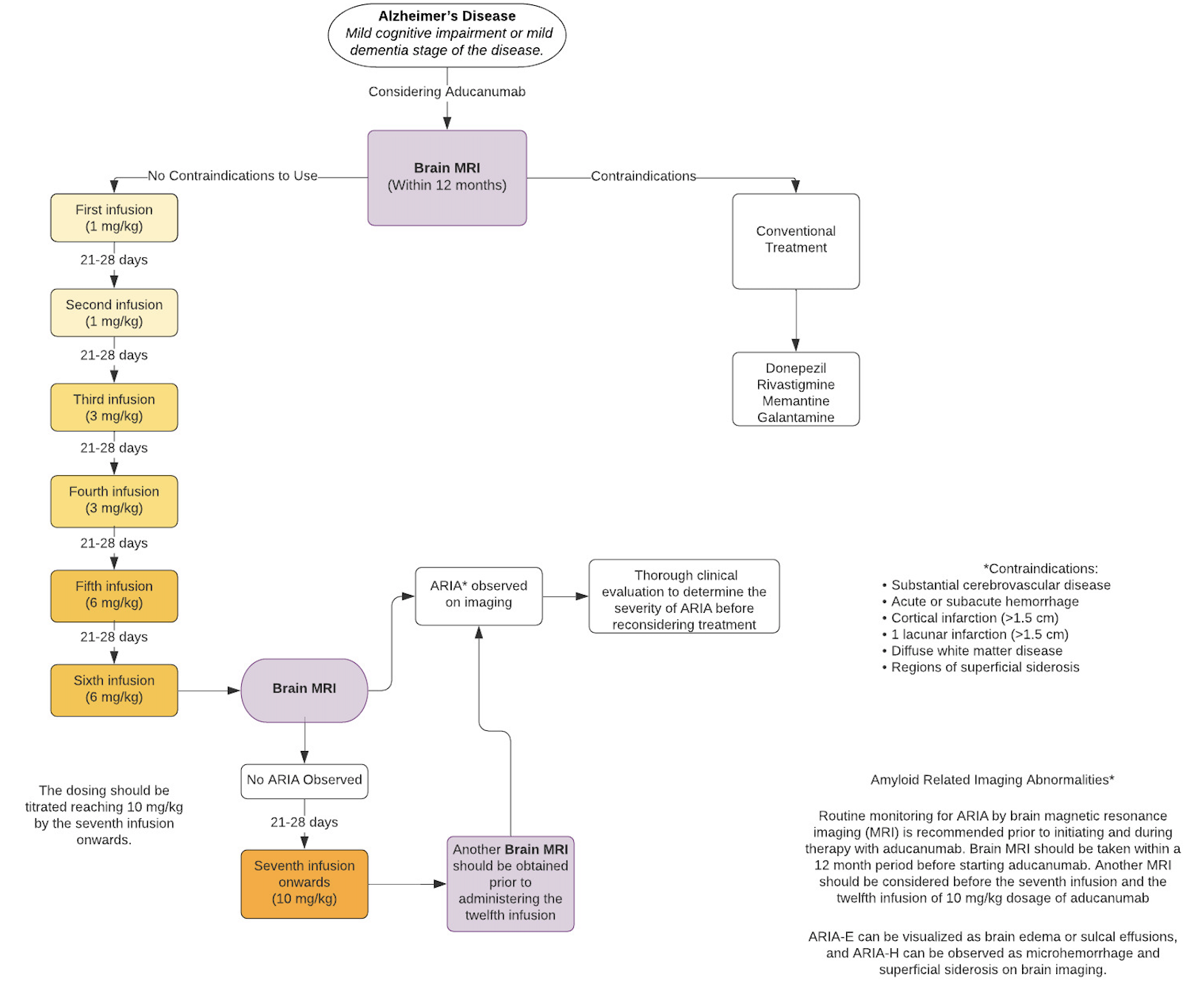 Aducanumab Flow chart