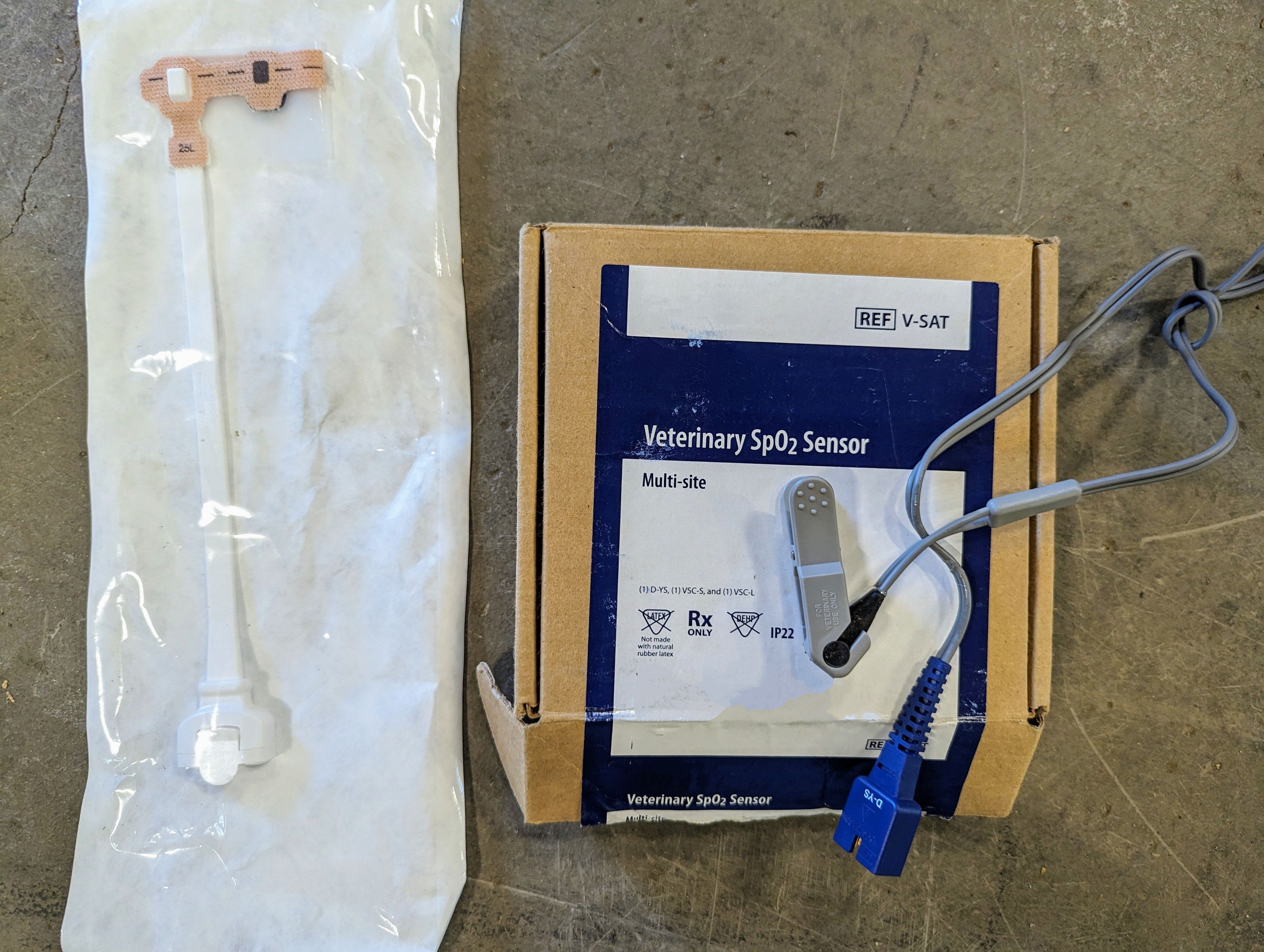 Examples of Commercial Canine Pulse Oximeter Probes